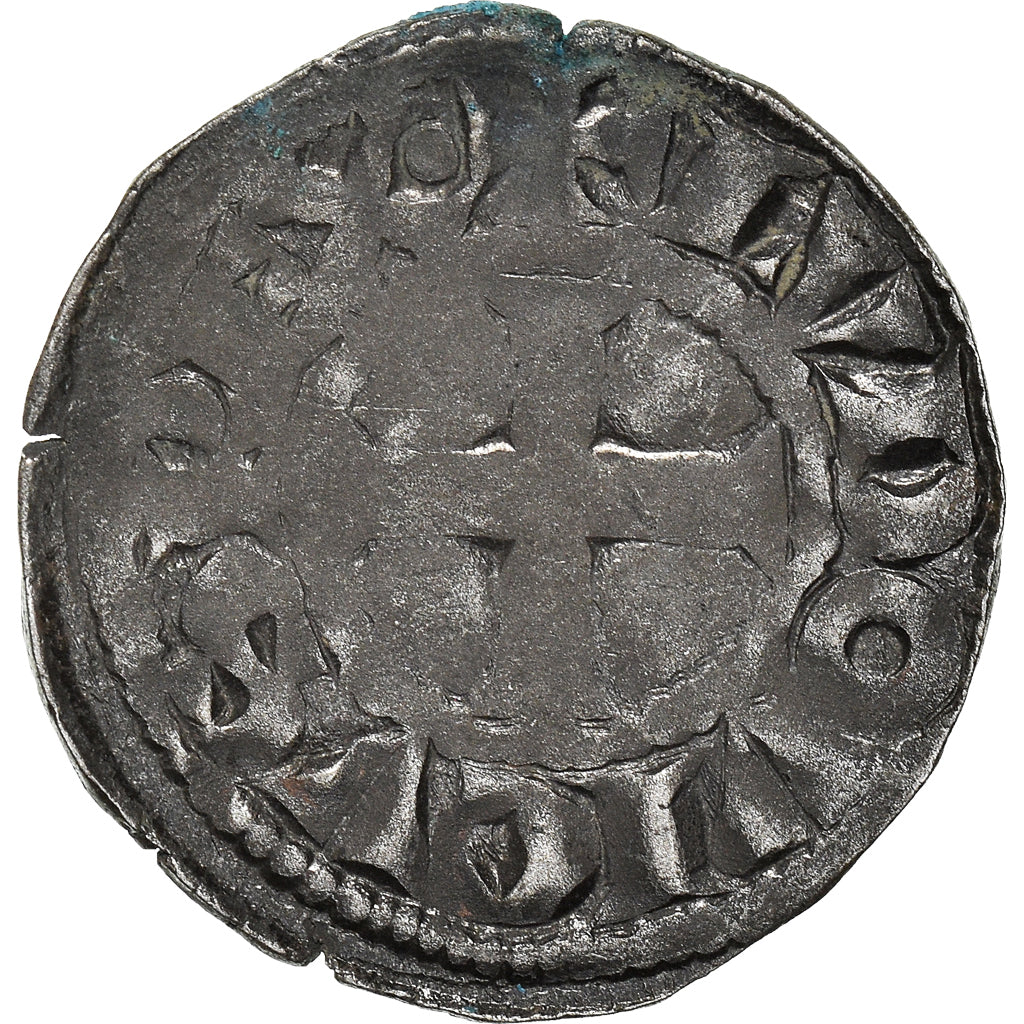 Monnaie, France, Louis VIII-IX, Denier Tournois, TB, Billon, Duplessy:188