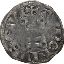 Coin, France, Louis VIII-IX, Denier Tournois, VF(30-35), Billon, Duplessy:188