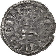 Moneta, Francia, Louis VIII-IX, Denier Tournois, MB+, Biglione, Duplessy:188
