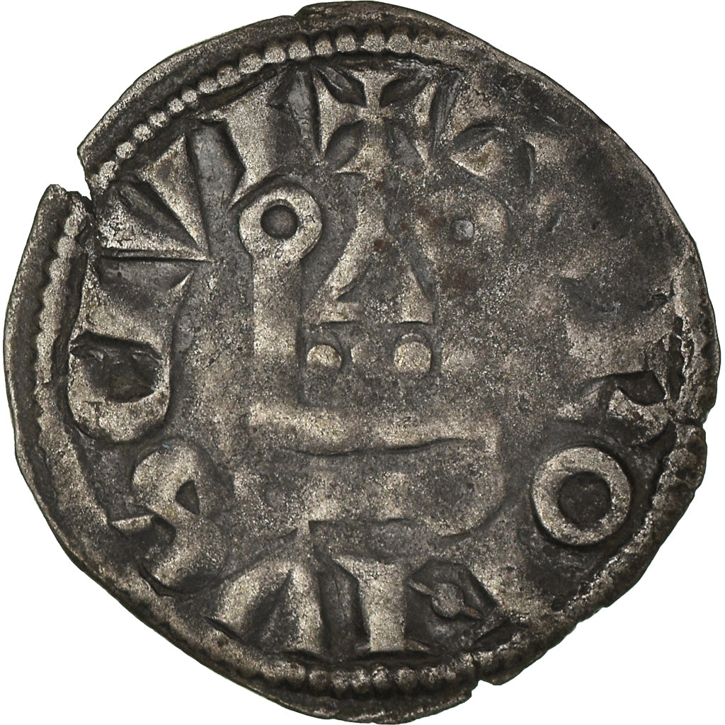 Coin, France, Louis VIII-IX, Denier Tournois, VF(30-35), Billon, Duplessy:188