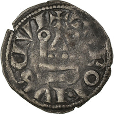 Coin, France, Louis VIII-IX, Denier Tournois, VF(30-35), Billon, Duplessy:188