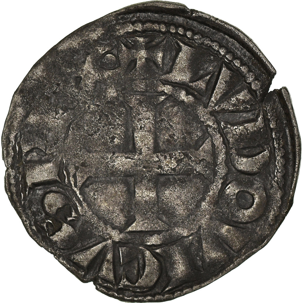 Coin, France, Louis VIII-IX, Denier Tournois, VF(30-35), Billon, Duplessy:188