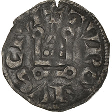 Coin, France, Louis VIII-IX, Denier Tournois, EF(40-45), Billon, Duplessy:188