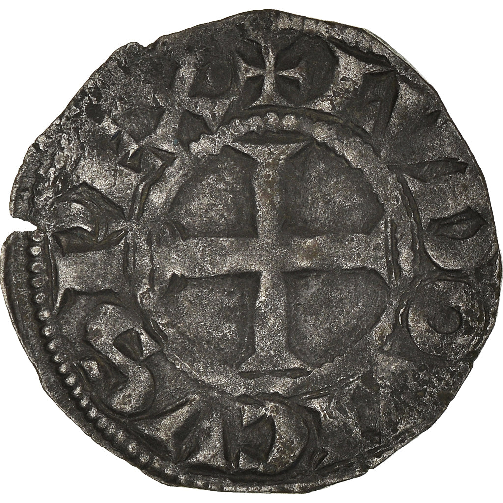 Coin, France, Louis VIII-IX, Denier Tournois, EF(40-45), Billon, Duplessy:188