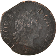 Coin, France, Louis XV, Liard, 1770, Reims, F(12-15), Copper, Gadoury:272