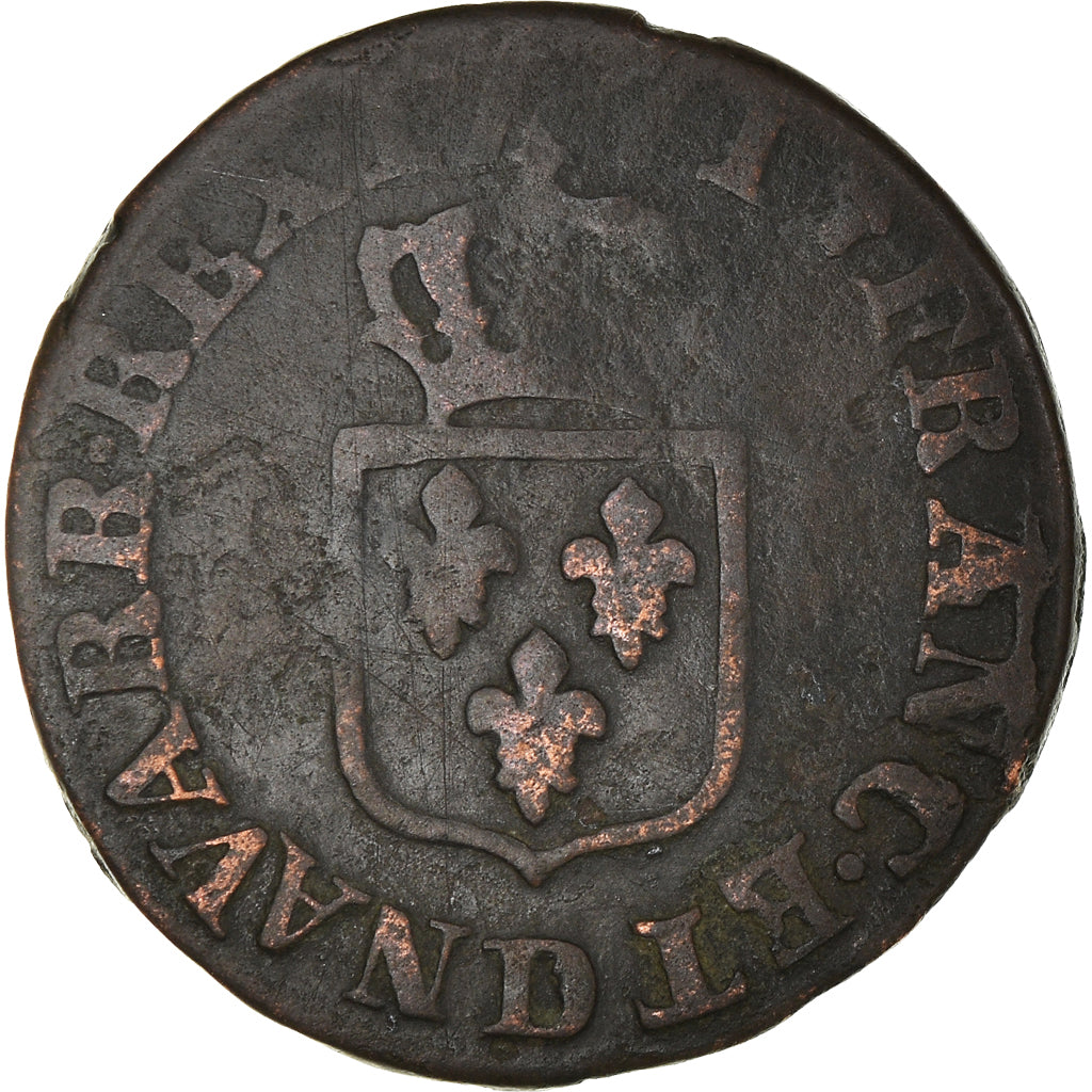 Münze, Frankreich, Louis XV, Liard, 1771, Lyon, S, Kupfer, Gadoury:272