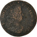 Coin, France, Louis XIV, Liard de France, 1697, Lille, F(12-15), Copper, C2G:190