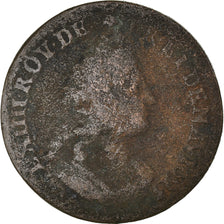 Coin, France, Louis XIV, Liard de France, 1693, Lille, F(12-15), Copper, C2G:190