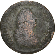 Moeda, França, Louis XIV, Liard de France, 1694, Lille, VG(8-10), Cobre