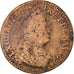Munten, Frankrijk, Louis XIV, Liard de France, 1694, Paris, ZG+, Koper, C2G:208
