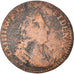 Coin, France, Louis XIV, Liard de France, 1696, Paris, F(12-15), Copper, C2G:208