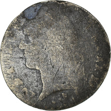 Coin, France, Louis XV, 1/20 Écu de Béarn au bandeau, 1755, Pau, VG(8-10)