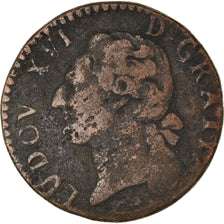 Coin, France, Louis XVI, 1/2 Sol à l'Ecu, 1778, Aix-en-Provence, F(12-15)