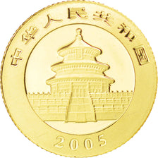 CHINA, PEOPLE'S REPUBLIC, 20 Yuan, 2005, KM #1586, MS(65-70), Gold, 14, 1.57