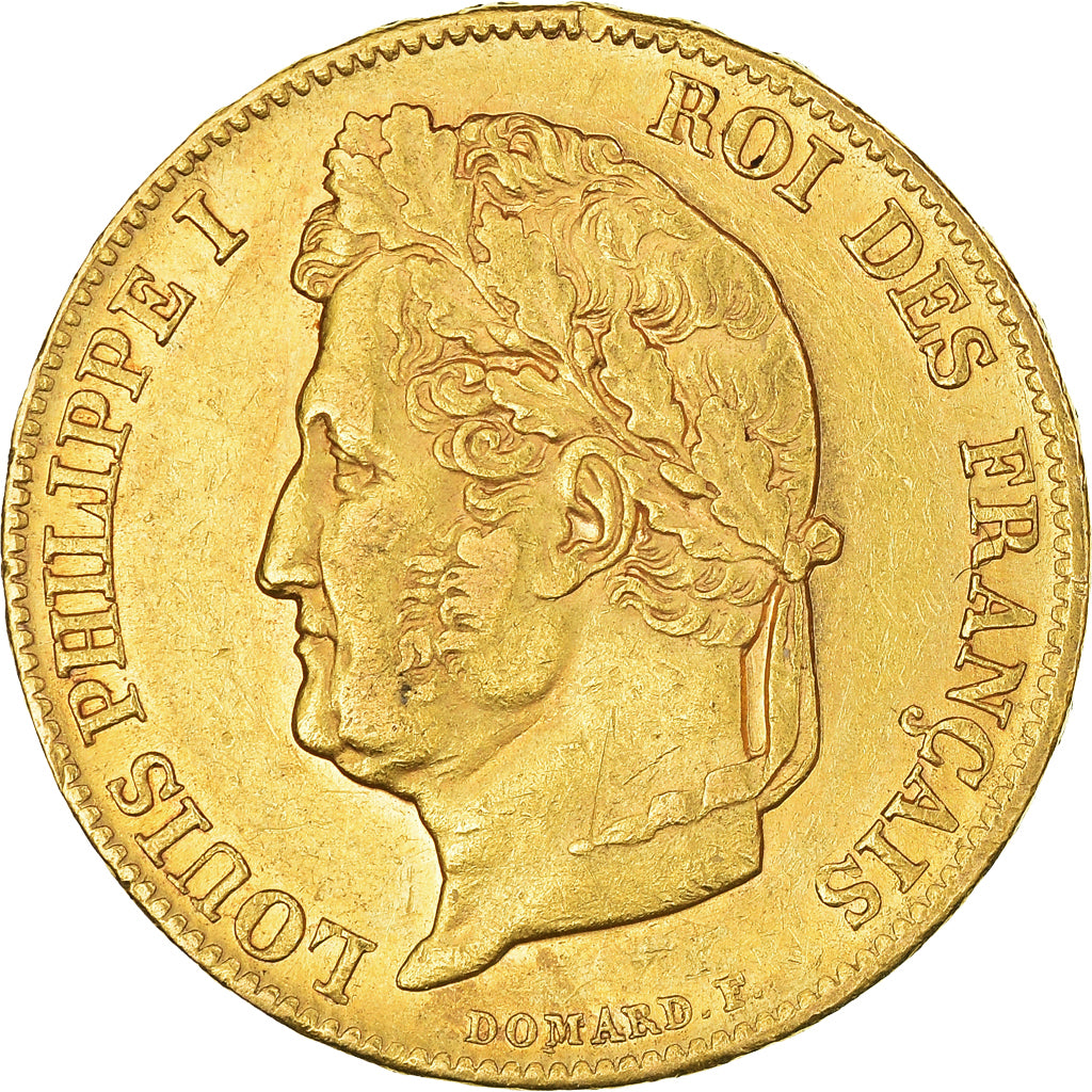 Monnaie, France, Louis-Philippe, 20 Francs, 1840, Paris, TTB+, Or, KM:750.1, Le