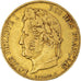 Moeda, França, Louis-Philippe, 20 Francs, 1847, Paris, EF(40-45), Dourado