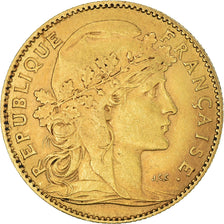 Coin, France, Marianne, 10 Francs, 1901, Paris, EF(40-45), Gold, KM:846
