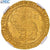 França, Jean II le Bon, Mouton d'or, 1355, Pontivy's Hoard, Dourado, NGC