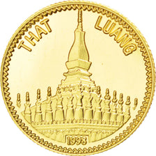 LAO, 2000 Kip, 1998, KM #68, MS(65-70), Gold, 1.24