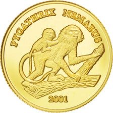 Lao, 2000 Kip, 2001, KM #New, MS(65-70), Gold, 1.23