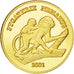 Lao, 2000 Kip, 2001, KM #New, MS(65-70), Gold, 1.23
