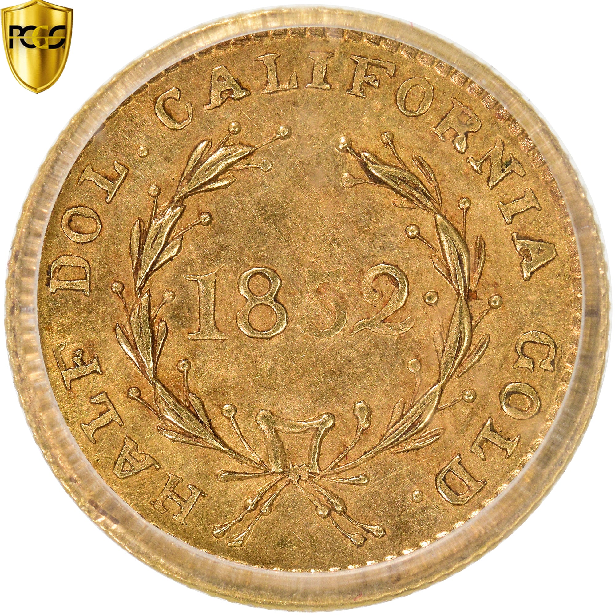 Coin, United States, California, Liberty Head, Half Dollar, 1852, Philadelphia