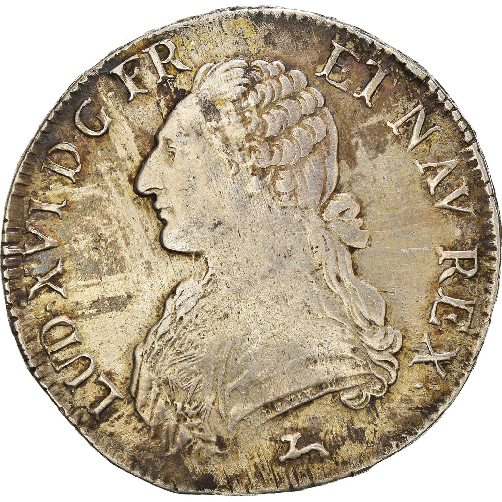 Münze, Frankreich, Louis XVI, Ecu aux branches d'olivier, 1783, Orléans, S+