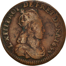Monnaie, France, Louis XIV, Liard de France, 1655, Vimy, TB, Cuivre, C2G:56