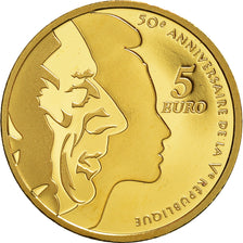 France, Semeuse, 5 Euro, 2008, Paris, BE, MS(65-70), Gold, Gadoury:EU332
