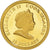 Moneda, Islas Cook, Elizabeth II, 10 Dollars, 2008, FDC, Oro, KM:1206