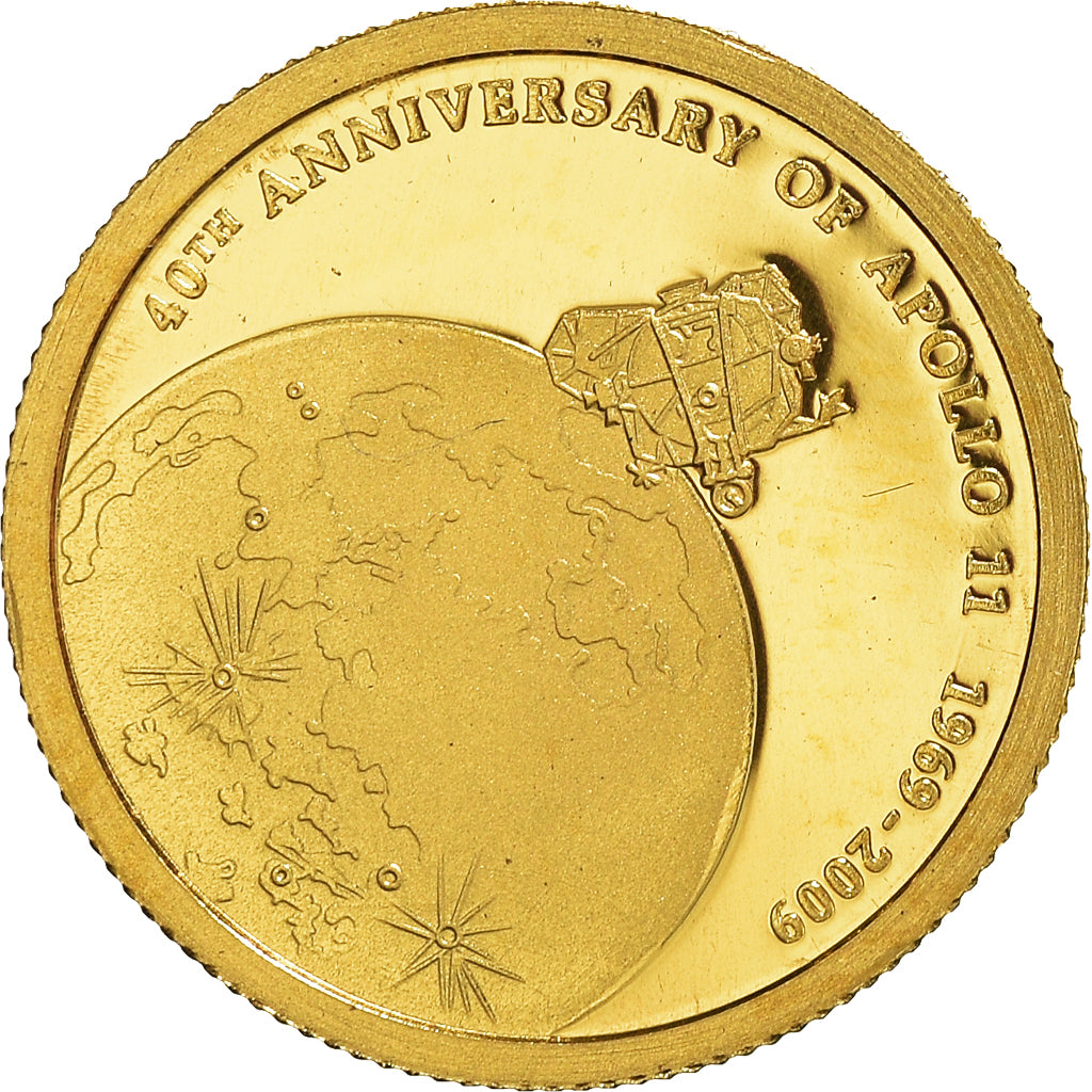 Coin, Cook Islands, Elizabeth II, 10 Dollars, 2009, 1/25 Oz, MS(65-70), Gold