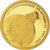 Moneda, Islas Cook, Elizabeth II, 10 Dollars, 2009, 1/25 Oz, FDC, Oro, KM:1332