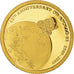Moneda, Islas Cook, Elizabeth II, 10 Dollars, 2009, 1/25 Oz, FDC, Oro, KM:1332
