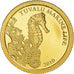Coin, Tuvalu, Elizabeth II, Dollar, 2010, CIT, MS(65-70), Gold, KM:114