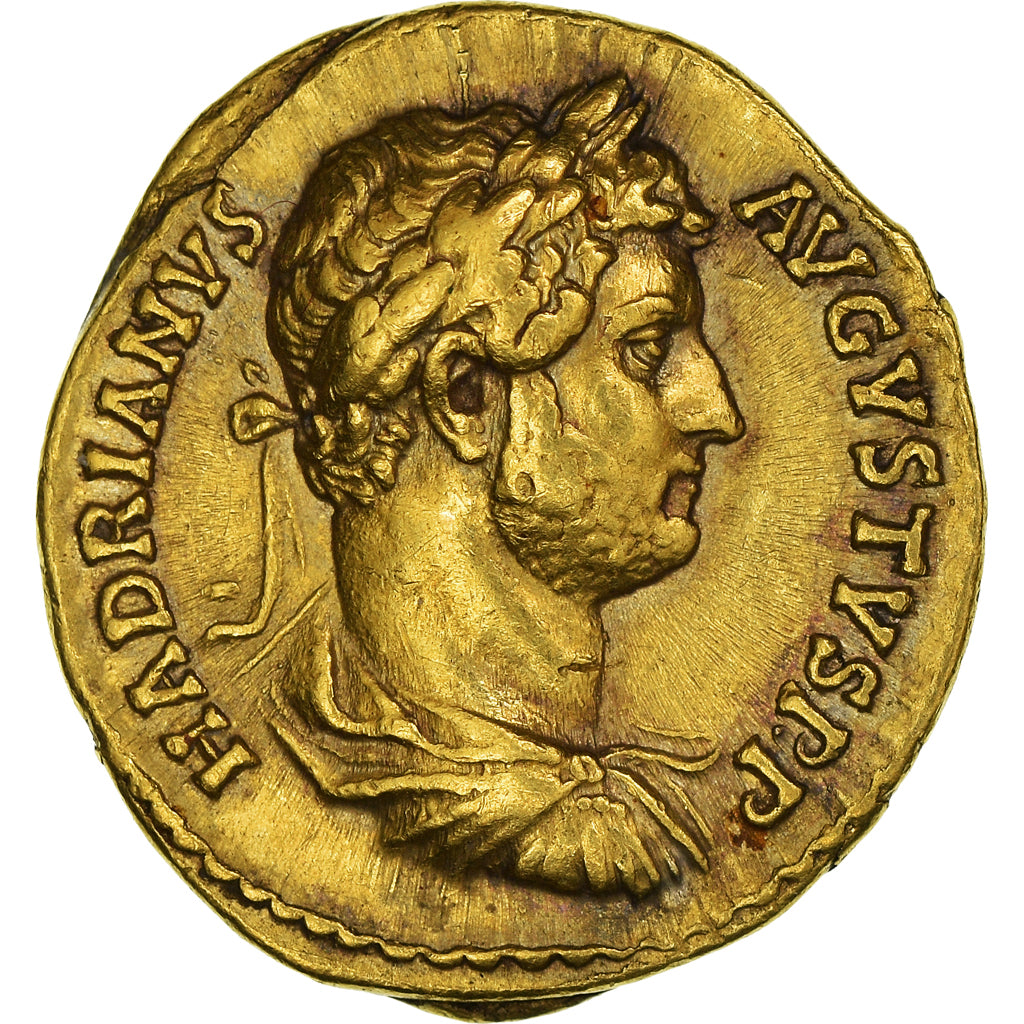 Coin, Hadrian, Aureus, 128-132, Rome, AU(50-53), Gold, RIC:348