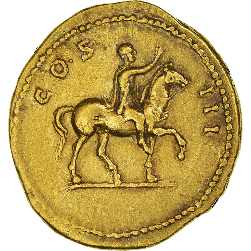 Coin, Hadrian, Aureus, 128-132, Rome, AU(50-53), Gold, RIC:348