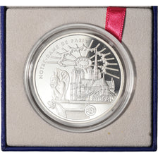 Münze, Frankreich, Monnaie de Paris, Notre-Dame de Paris, 10 Francs, 2001
