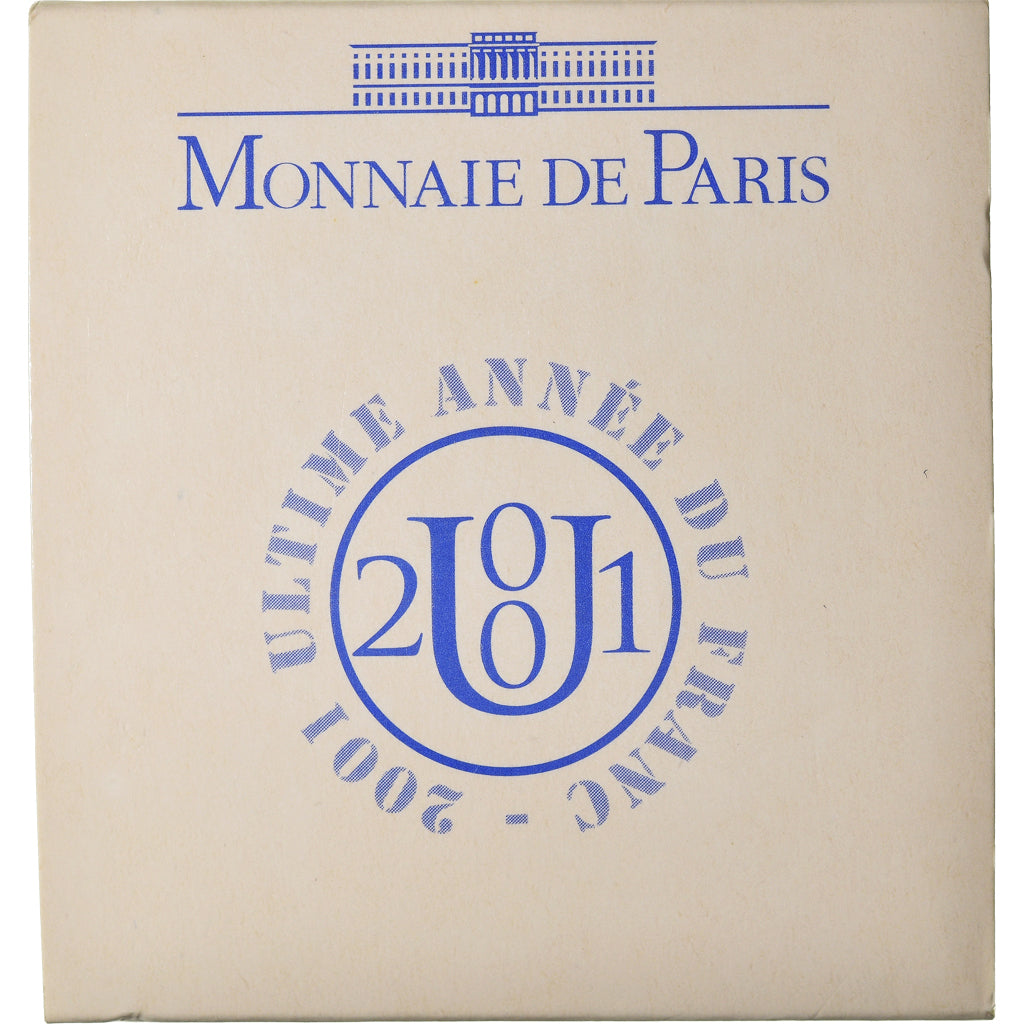 Monnaie, France, Monnaie de Paris, La Tour Eiffel, 10 Francs, 2001, Paris, FDC