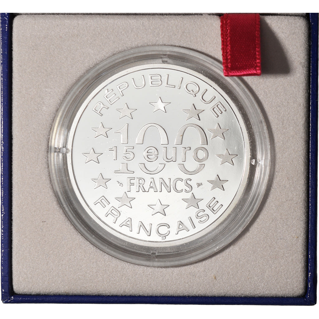 Coin, France, Monnaie de Paris, Rock of Cashel (Irlande), 100 Francs-15 Euro