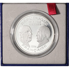 Coin, France, Monnaie de Paris, De Gaulle - Adenauer, 100 Francs, 1994, Paris