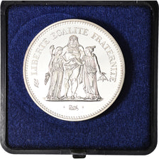 Moneta, Francia, Hercule, 50 Francs, 1980, Paris, Piéfort, FDC, Argento