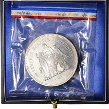 Coin, France, Hercule, 50 Francs, 1977, Paris, Piéfort, MS(65-70), Silver
