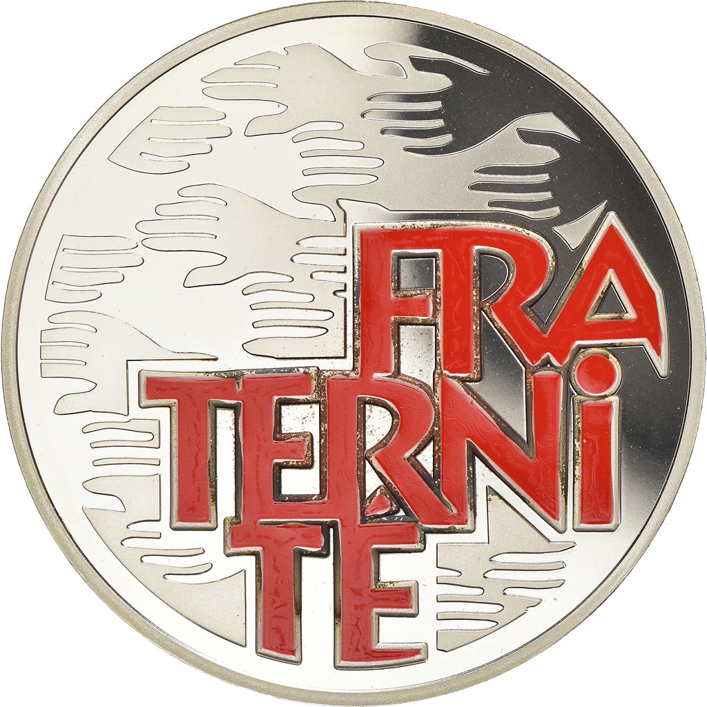 Moneta, Francia, Monnaie de Paris, Fraternité, 6.55957 Francs, 2001, Paris
