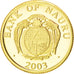 Coin, Nauru, 10 Dollars, 2003, MS(65-70), Gold, KM:21