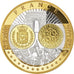 France, Médaille, L'europe, 1ère frappe hommage Euro, FDC, Argent