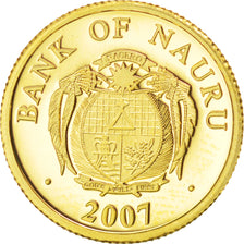 NAURU, 10 Dollars, 2007, KM #76, MS(65-70), Gold, 13.92, 1.24