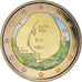 Finland, 2 Euro, Tove Jansson, 2014, Vantaa, Colourized, MS(60-62), Bi-Metallic