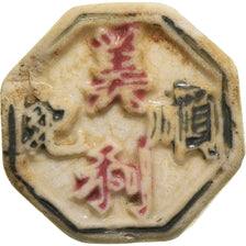 Thailandia, Token, Siamese Gambling token, BB, Porcellana