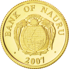 Moneda, Nauru, 10 Dollars, 2007, FDC, Oro, KM:76