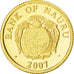 Moneda, Nauru, 10 Dollars, 2007, FDC, Oro, KM:76